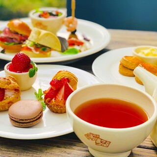 【平日予約限定11:00～】アフタヌーンティープラン２hコーヒー＆紅茶フリー　3,000円（税込）